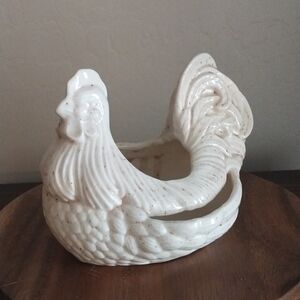 🤑🤑Vintage Arnels Rooster Planter circa 1983